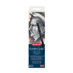 Derwent Charcoal Pencil Tin (6 pencils)